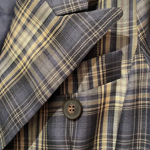 Avec Les Filles Plaid Duster Trench Coat. NWOT
